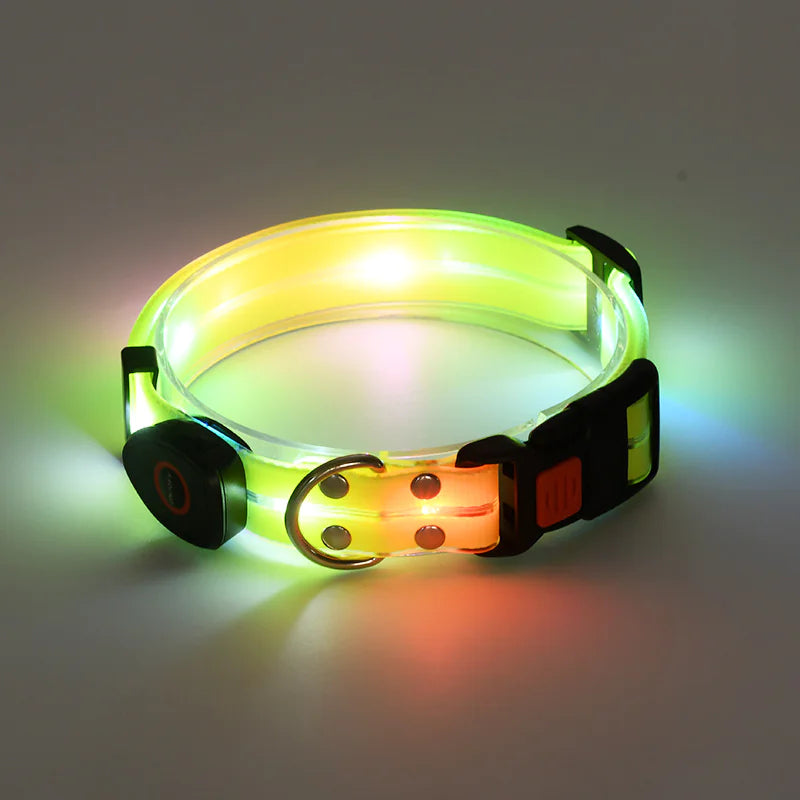 LED Rechargeable Pet Collar